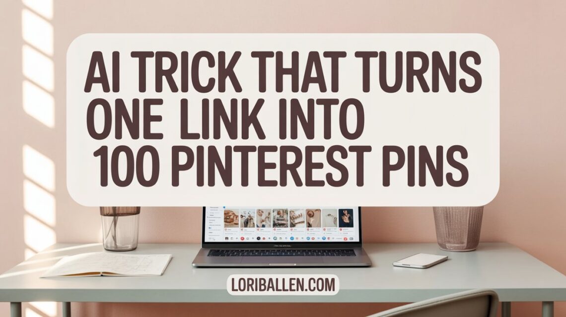 Turn ONE Link Into 100s Of Viral Pinterest Pins