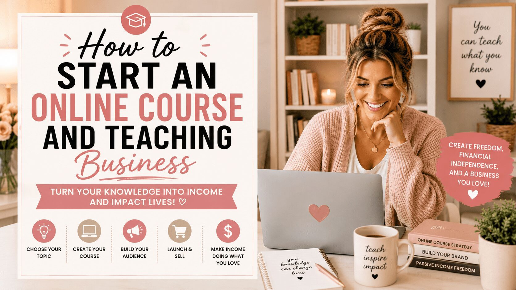 How To Start An Online Course and Teaching Business