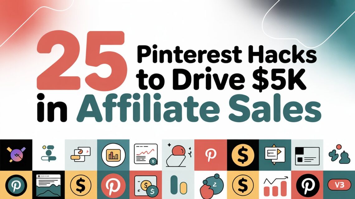 25 Pinterest Hacks To Drive $5K In Affiliate Sales