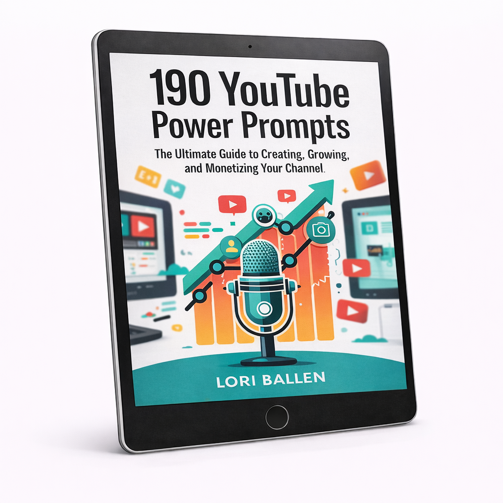190 YouTube Power Prompts: The Ultimate Prompt Guide to Dominate Your Channel and Maximize Revenue 1 190 YouTube Power Prompts: The Ultimate Prompt Guide to Dominate Your Channel and Maximize Revenue