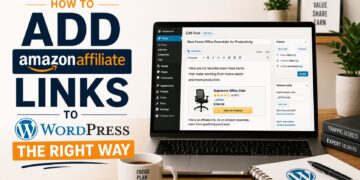 How to Add Amazon Affiliate Links to WordPress the Right Way