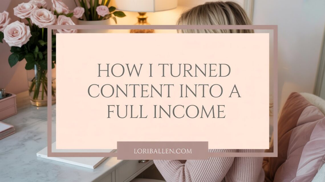 My Side Hustle Ideas for Extra Money: How I Turned Content Into a Full Income