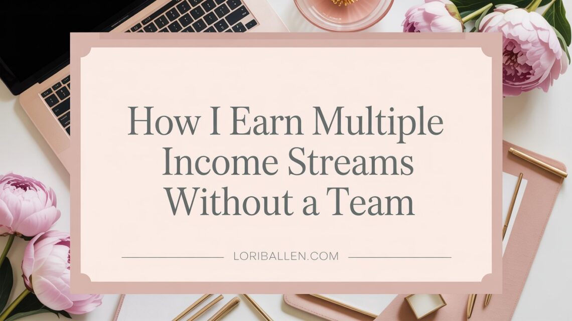 My Online Side Hustle Stack: How I Earn Multiple Income Streams Without a Team