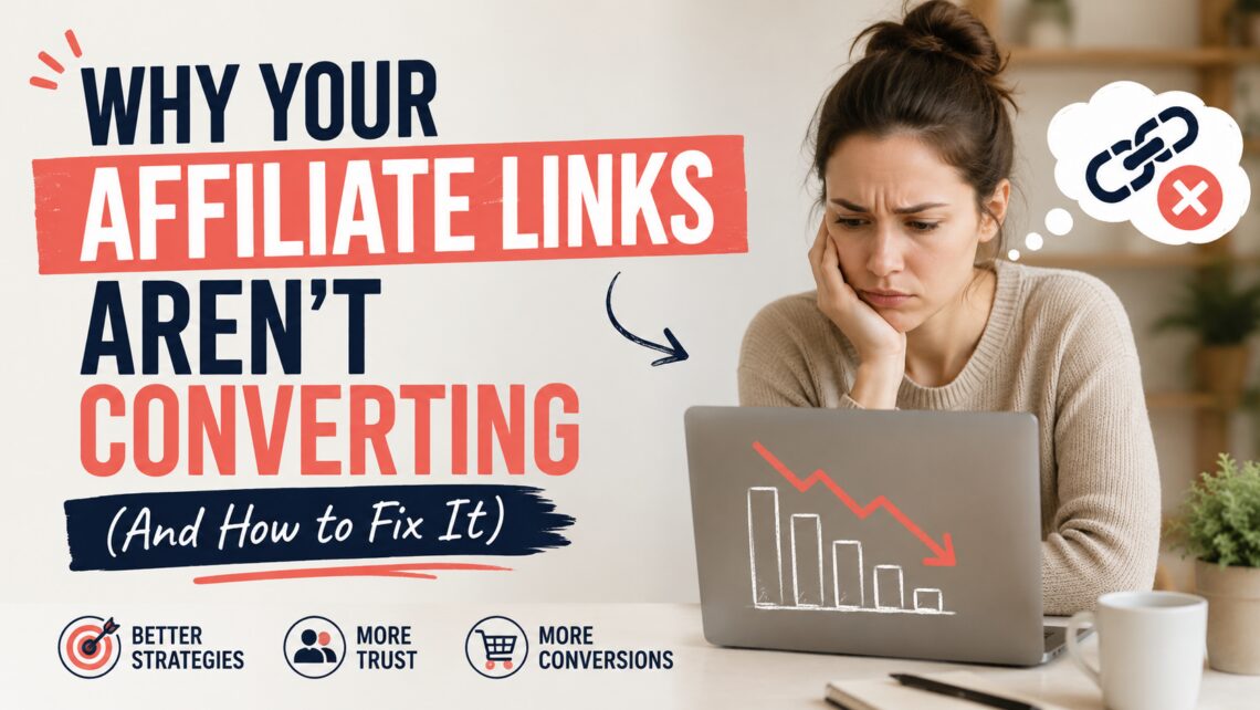Why Your Affiliate Links Aren’t Converting (And How to Fix It)