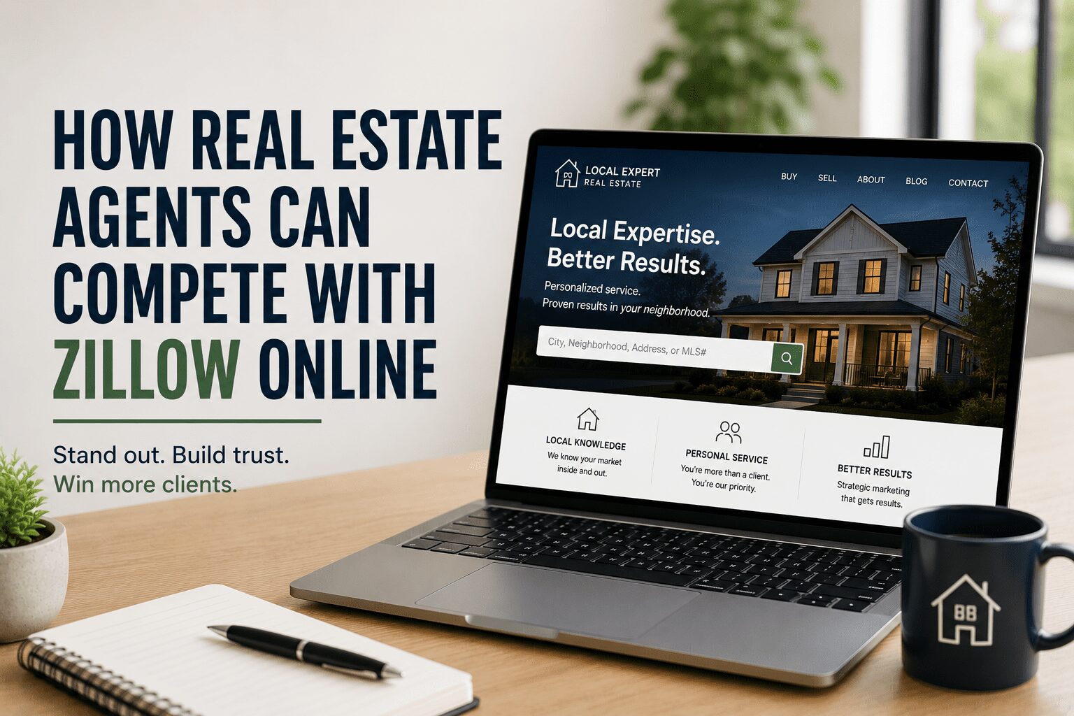 How Real Estate Agents Get Leads from Their Website (Without Paying Zillow)