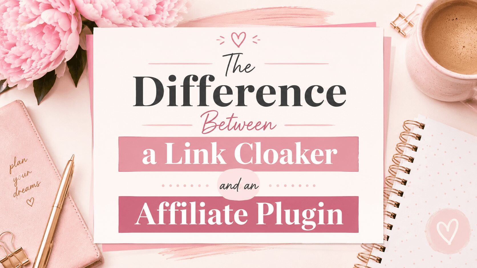 The Difference Between a Link Cloaker and an Affiliate Plugin