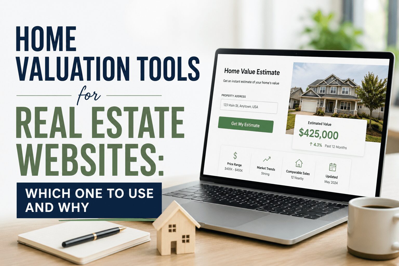 Home Valuation Tools for Real Estate Websites: Which One to Use and Why