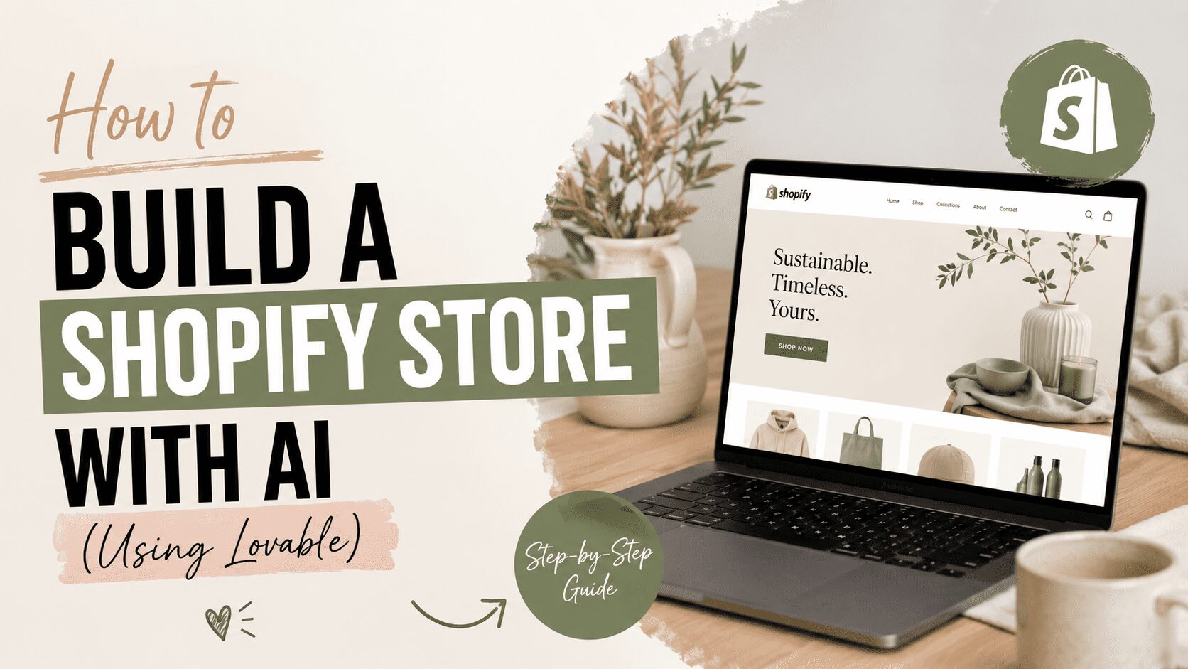 How to Build a Shopify Store With AI (Using Lovable)
