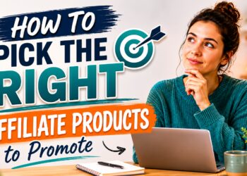 How to Pick the Right Affiliate Products to Promote