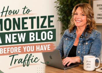 How to Monetize a New Blog Before You Have Traffic