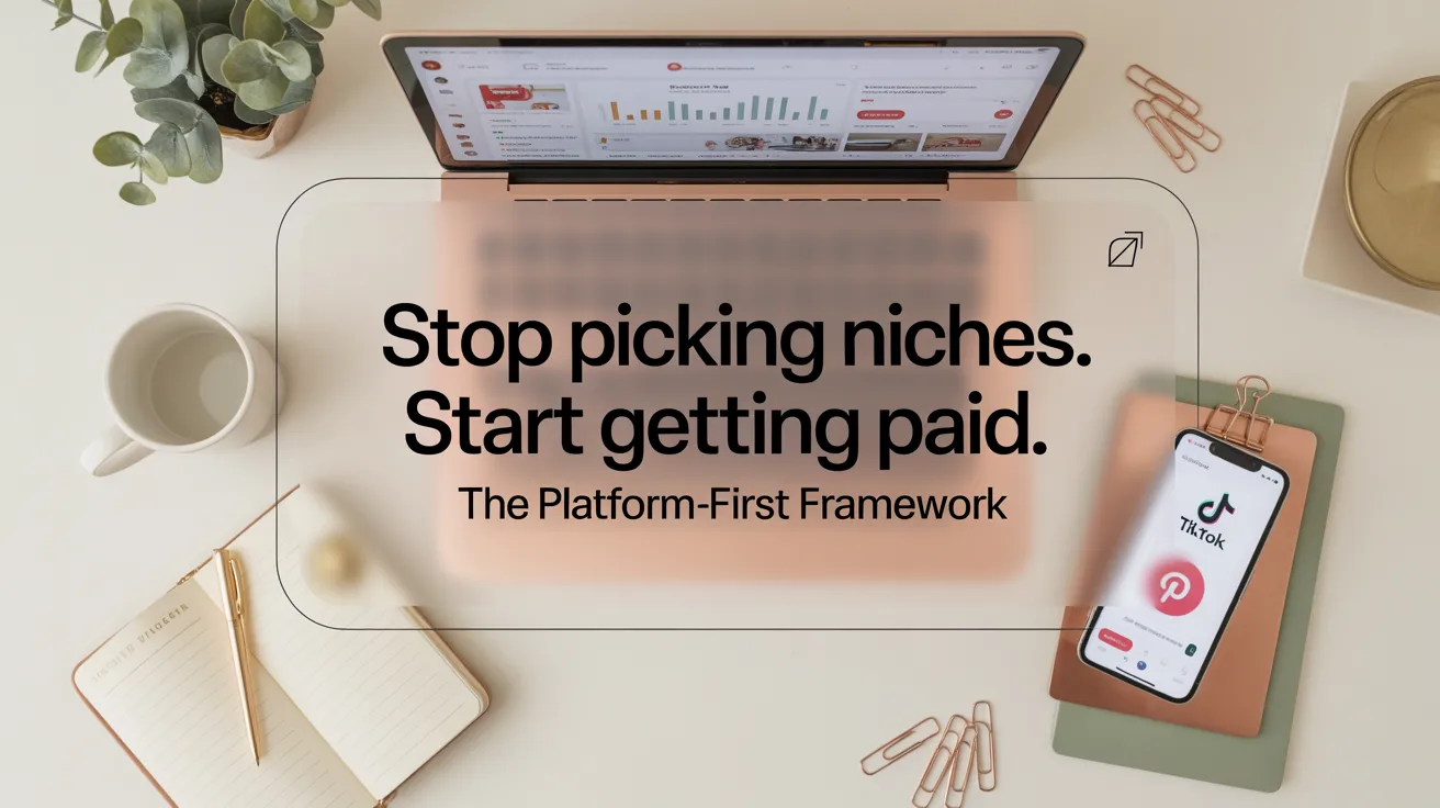 How to Pick an Affiliate Niche based on Platforms