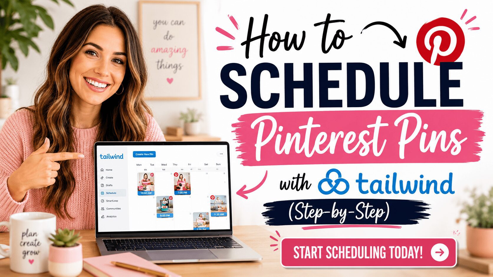 How to Schedule Pinterest Pins with Tailwind (Step-by-Step)