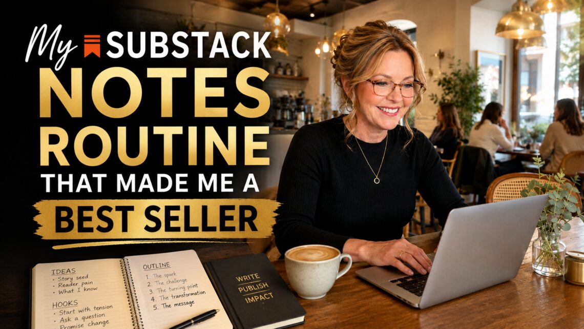 My Substack Notes Routine That Made Me a Best Seller