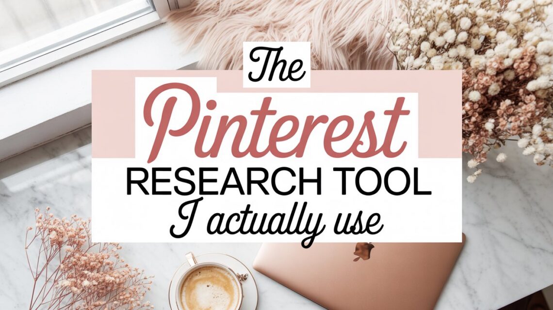 The Pinterest Keyword Research Tool I Actually Use