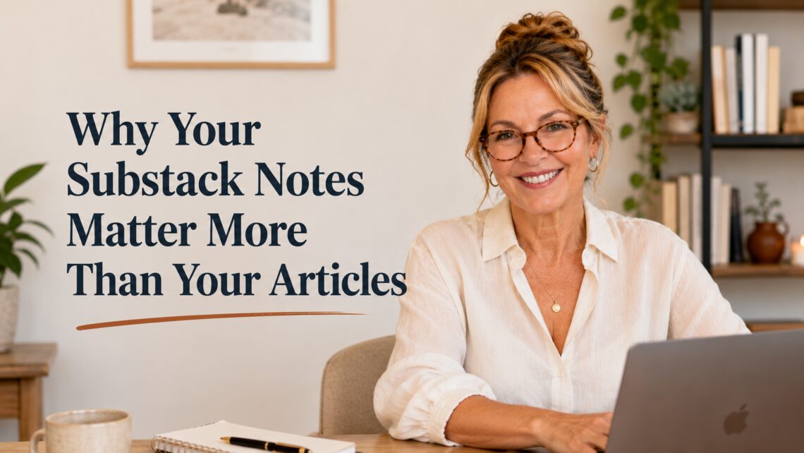 Why Your Substack Notes Matter More Than Your Articles