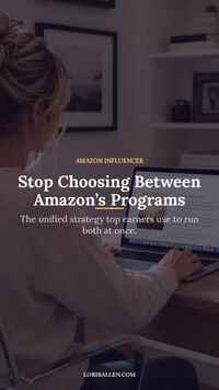 Stop choosing between Amazon Associates and Amazon Influencer