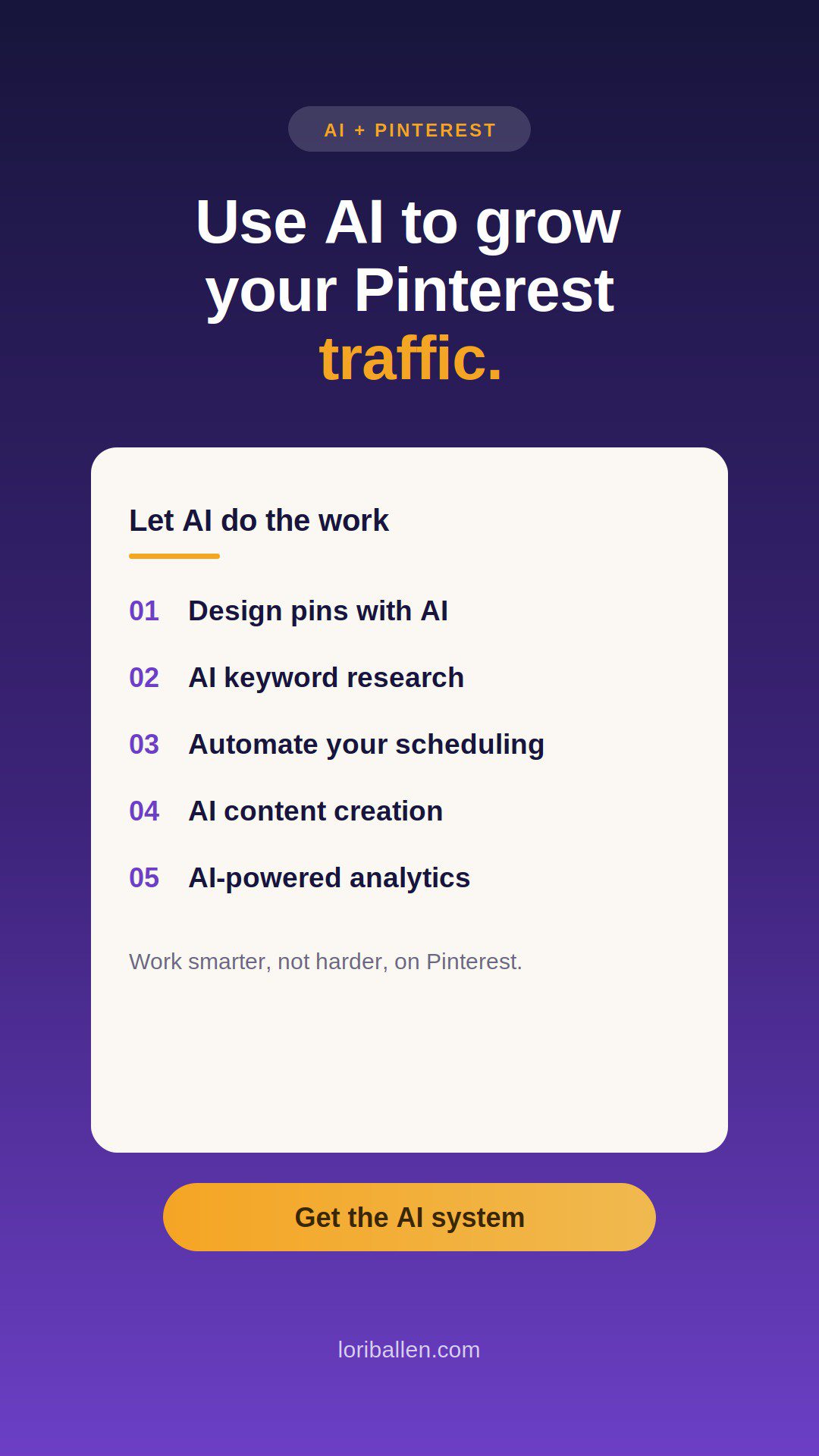 How to use AI to grow your Pinterest traffic