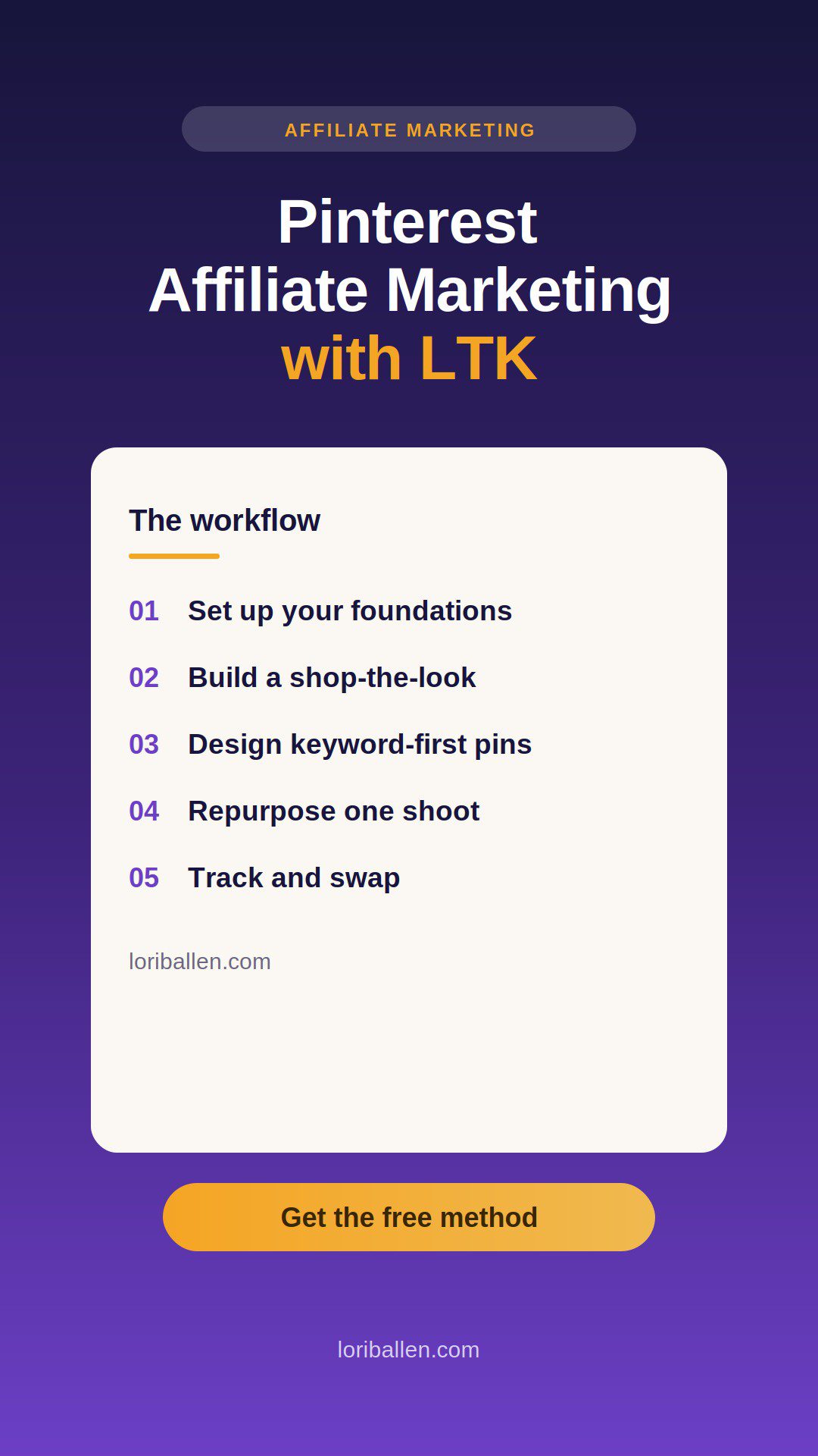 How to do Pinterest affiliate marketing with LTK