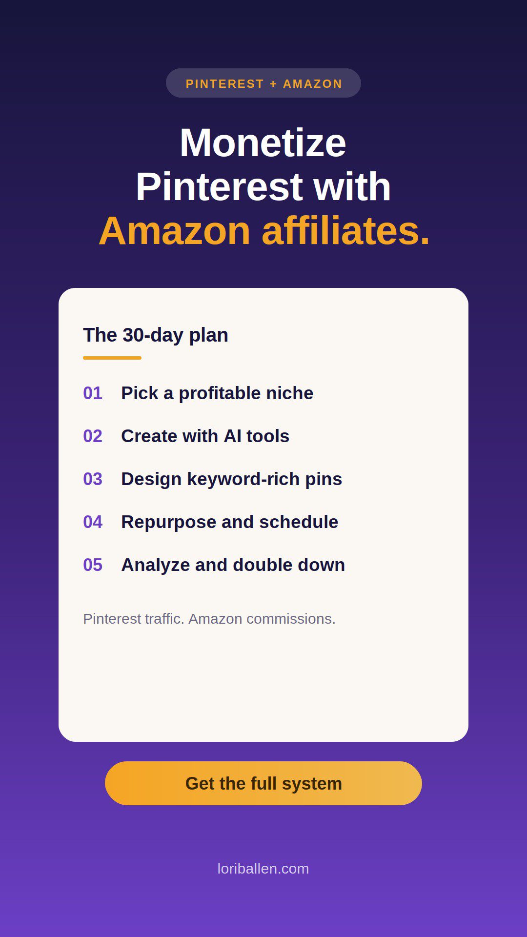 How to monetize Pinterest with Amazon affiliate marketing