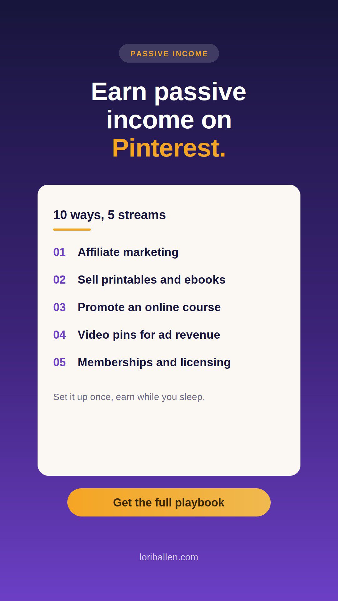 Earn passive income on Pinterest: 10 ways