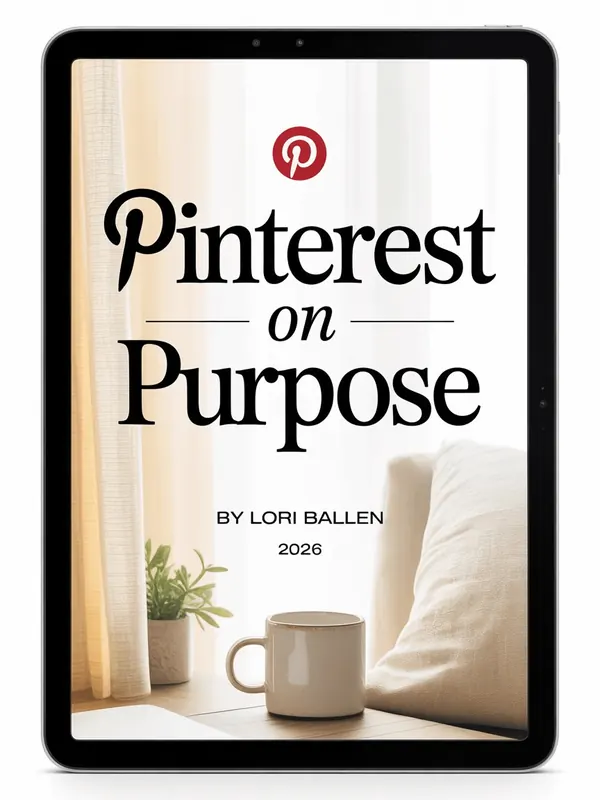 Pinterest on Purpose ebook cover
