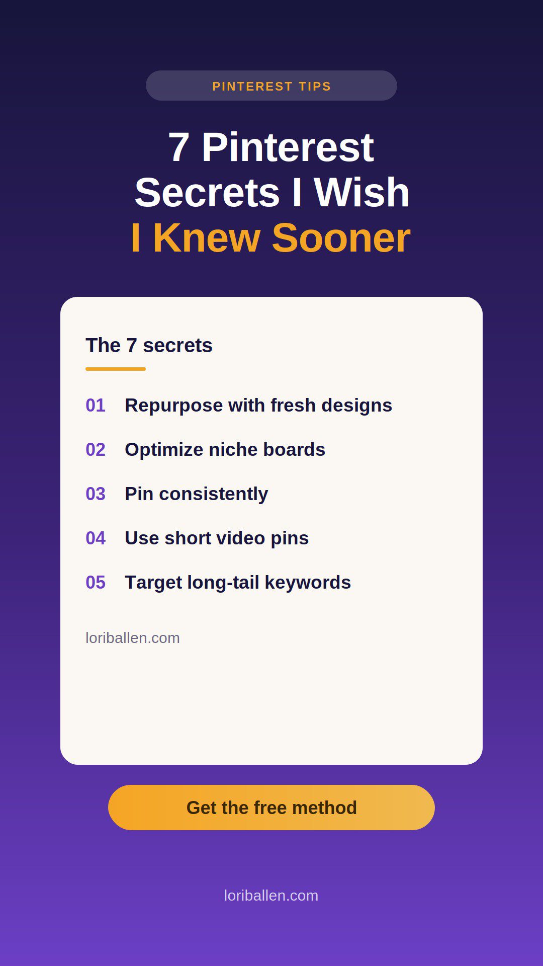 7 Pinterest secrets I wish I knew sooner