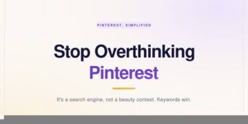 Stop Overthinking Pinterest title card