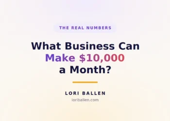 Ten digital businesses and the real math to reach $10,000 a month