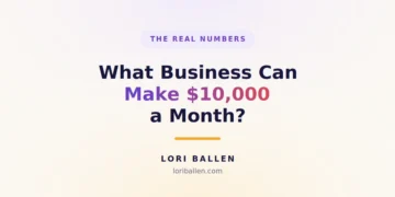 Ten digital businesses and the real math to reach $10,000 a month